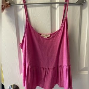 Pink tank top